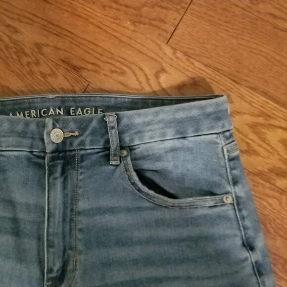 AE Curvy Super High Rise Flare, size 12 - Picture 2 of 10